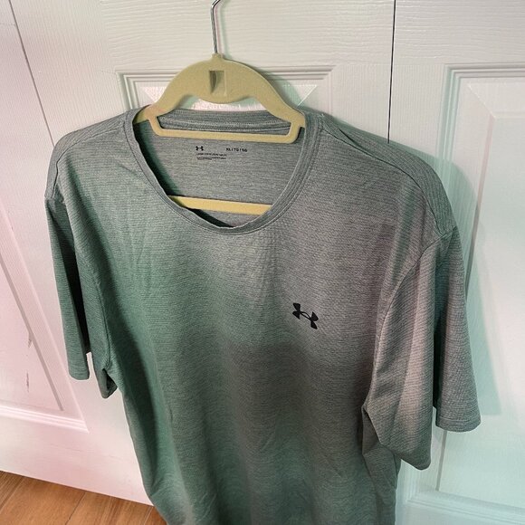 Under Armour Short Sleeve Performance Tee Light Green Men's XL - Picture 1 of 4